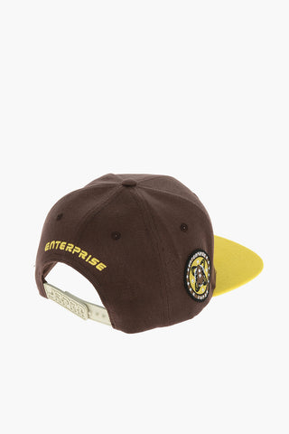 Cappello da Baseball con Patch Decorativi