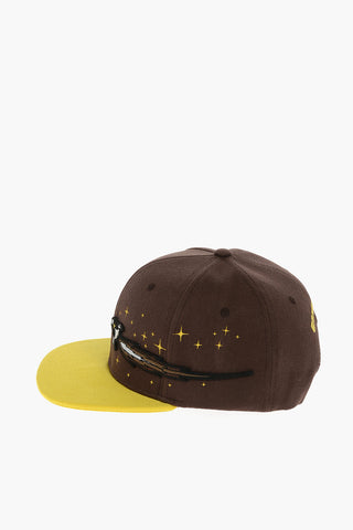 Cappello da Baseball con Patch Decorativi
