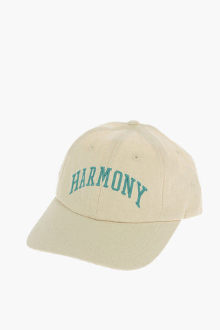 Cotton Cap with Embroidered Logo