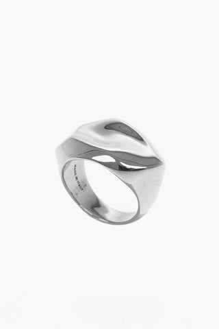 Anello in Ottone Effetto Argentato