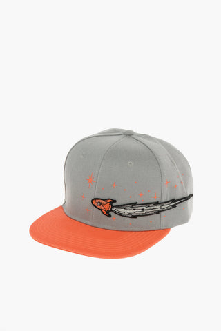 Cappello da Baseball con Patch Decorativi