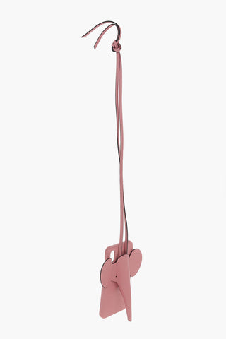 Grained-leather ELEPHANT Iphone X Case with Detachable Strap