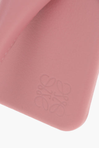 Grained-leather ELEPHANT Iphone X Case with Detachable Strap