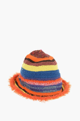 Cappello Bucket GINO in Lana Crochet