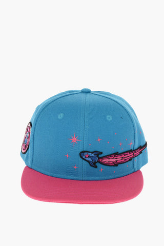 Cappello da Baseball con Patch Decorativi