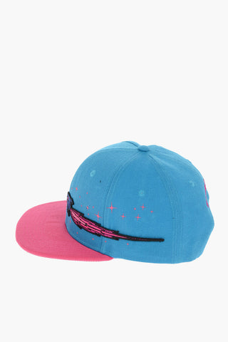 Cappello da Baseball con Patch Decorativi