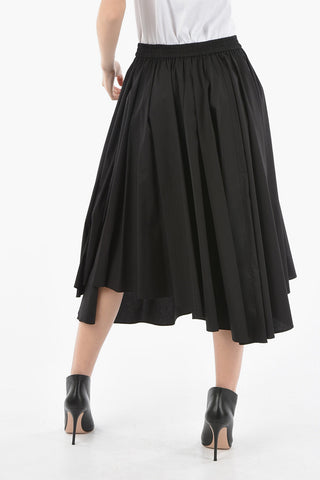 MICHAEL Elastic Waist Flared Skirt