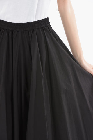 MICHAEL Elastic Waist Flared Skirt