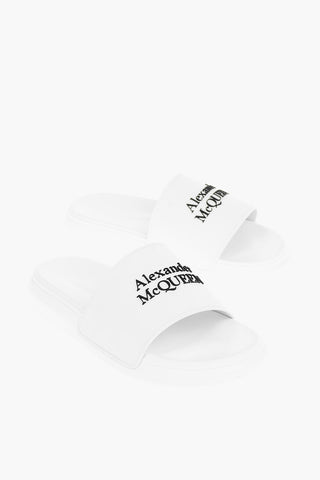 Slippers SLIDE in Gomma con Logo in Rilievo