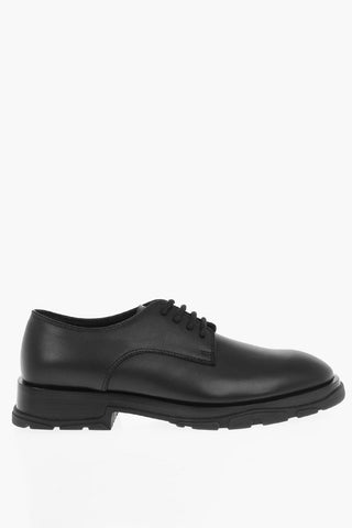 Calfskin SLIM TRADE Lace-up Derby Shoes