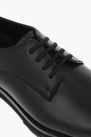 Calfskin SLIM TRADE Lace-up Derby Shoes