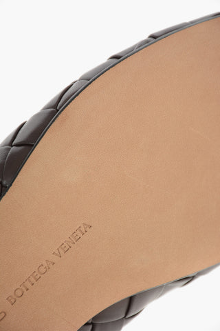 Mocassini Slippers In Pelle Intrecciata