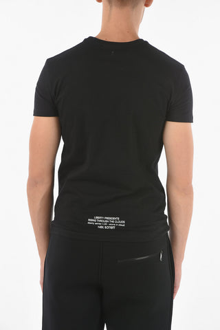 Printed RISING PRESIDENT Crewneck T-shirt