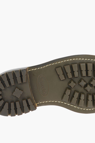 Brogue Details Hammered Leather McPherson Derby Shoes