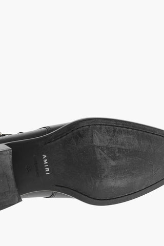 Leather BANDANA Boots With Straps