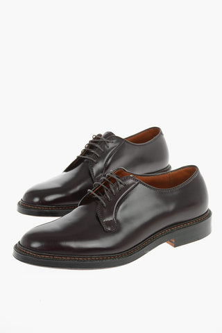 Leather CORDOVAN Derby Shoes