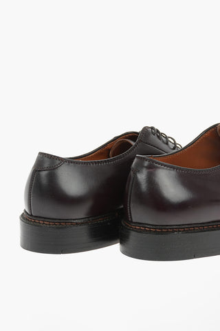 Leather CORDOVAN Derby Shoes