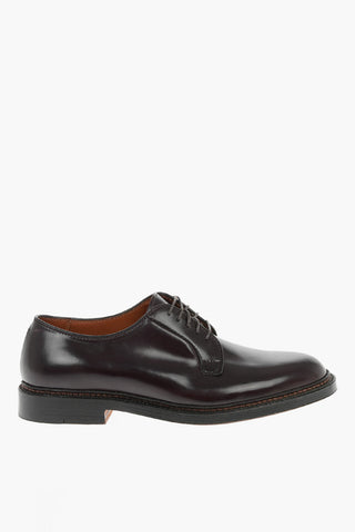 Leather CORDOVAN Derby Shoes