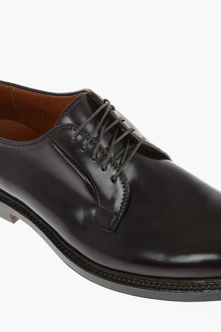 Leather CORDOVAN Derby Shoes