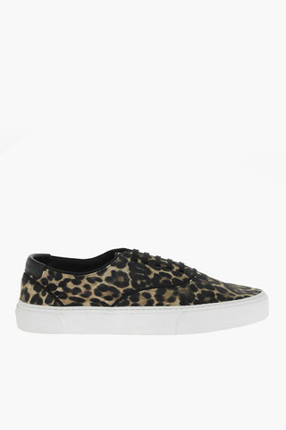 Animalier Print Suede Leather VENICE LOW Sneakers