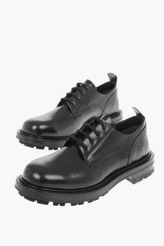 Carrion Sole SHINY LIQUID Leather Derby Shoes