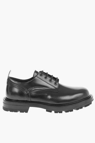 Carrion Sole SHINY LIQUID Leather Derby Shoes