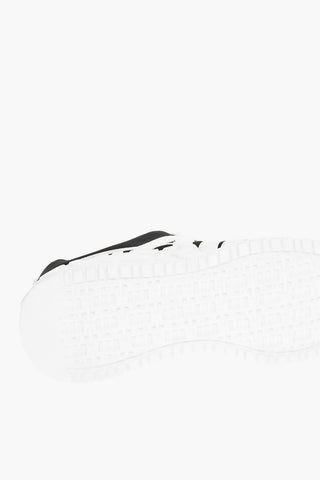Grosgrain-meshed VIV GO Low-top Sneakers with Logoed Statement Sole