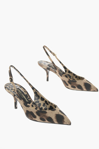 Animal Patterned CARDINALE Slingbacks 6cm