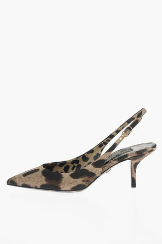 Animal Patterned CARDINALE Slingbacks 6cm