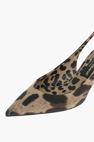 Animal Patterned CARDINALE Slingbacks 6cm