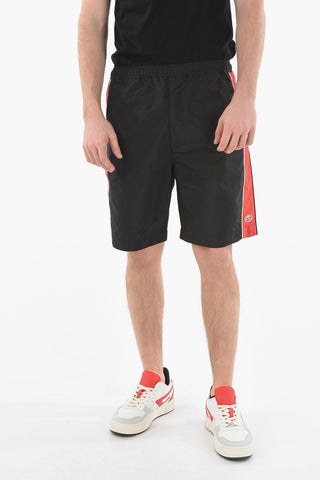 Contrasting Side Bands P-SPORTS Shorts