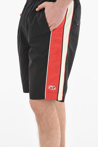 Contrasting Side Bands P-SPORTS Shorts