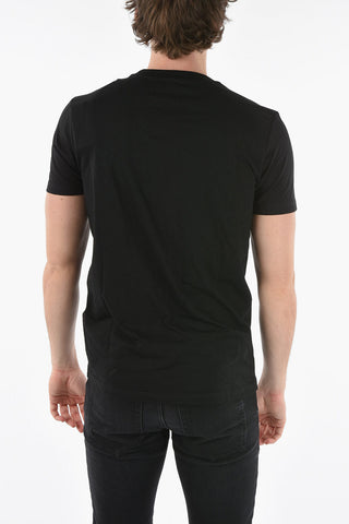 Logo Printed Solid Color T-DIEGOR-C5 T-Shirt