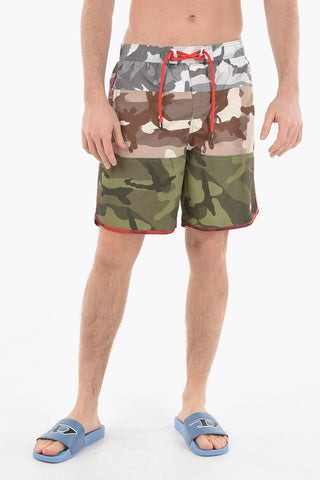 RED TAG Camouflage BMBX-REEF-50 Swim Shorts