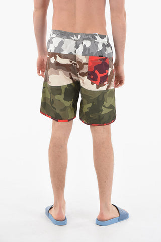 RED TAG Camouflage BMBX-REEF-50 Swim Shorts