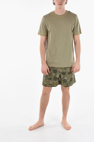 RED TAG Plat-Motif Shorts and T-shirt UMKIT-JUST-STARK-X Pyjamas Set