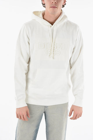 Maxi Frontal Logo Hoodie with Patch Pocket