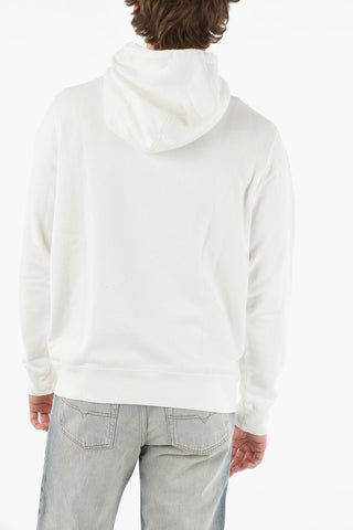 Maxi Frontal Logo Hoodie with Patch Pocket