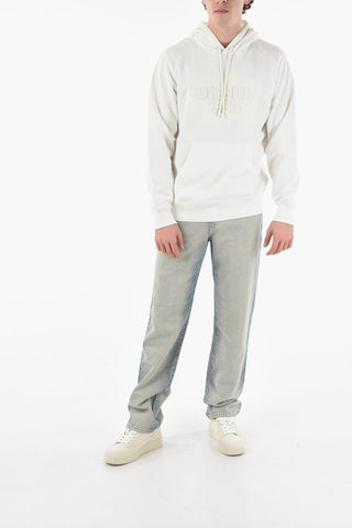 Maxi Frontal Logo Hoodie with Patch Pocket