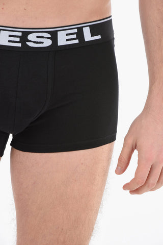 Logoed at the Waist UMBX-DAMIEN 3 Pairs of Boxers Set