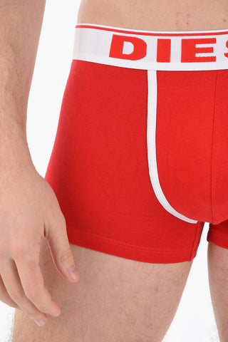 Logoed at the Waist UMBX-DAMIEN 3 Pairs of Boxers Set