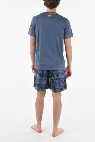 RED TAG Plat-Motif Shorts and T-shirt UMKIT-JUST-STARK-X Pyjamas Set