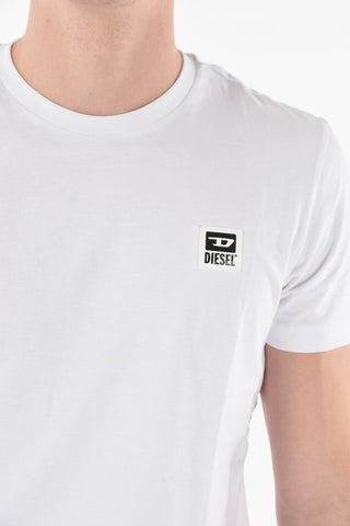Patch Logo T-DIEGOS-K30 Crew-Neck T-shirt