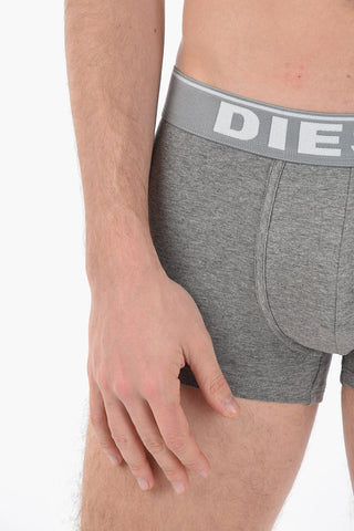 Logoed at the Waist UMBX-DAMIEN 3 Pairs of Boxers Set