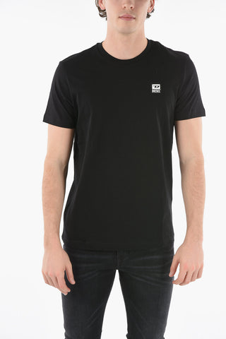 T-Shirt T-DIEGOS-K30 in Cotone a Tinta Unita
