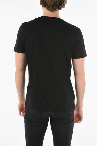 T-Shirt T-DIEGOS-K30 in Cotone a Tinta Unita