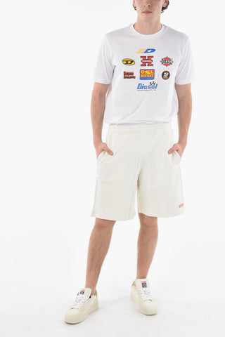 Drawstring Waist 4 Pockets P-CROWN-HS1 Sweat Shorts