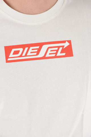 Logo Printed T-DIEGOR-HS1 T-Shirt