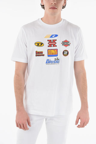 Crew-Neck T-JUST-K1 T-shirt with Prints