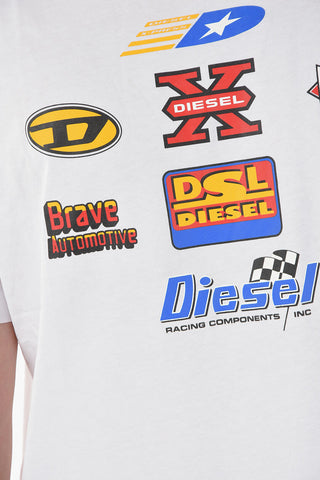 Crew-Neck T-JUST-K1 T-shirt with Prints